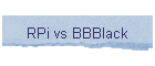 RPi vs BBBlack