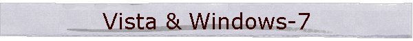 Vista & Windows-7