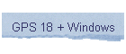 GPS18 + Windows