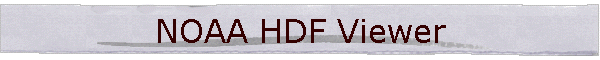 NOAA HDF Viewer