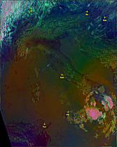 Air-mass derived from serveral thermal channels