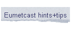 Eumetcast hints+tips