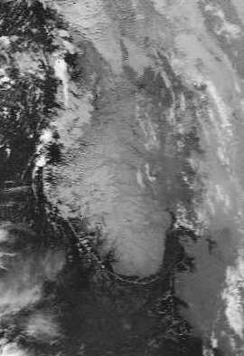 NOAA 12 InfreRed image