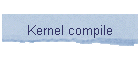 Kernel compile