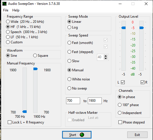 vst test tone generator